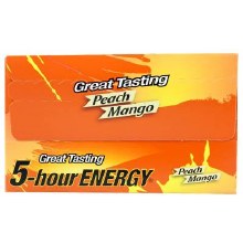 5 Hour Energy Extra Strength Peach-Mango