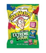 Warheads Extreme Sour Hard Candy Bag