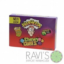 Warheads Sour Chewy Cubes Theater Box