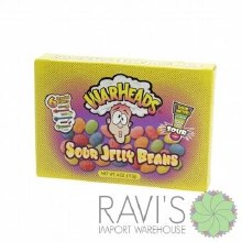 Warheads Sour Jelly Beans Theater Box (April end)