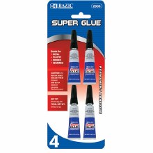Bazic Super Glue 4ct