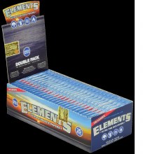 Elements Ultra Thin Rice Papers Single Wide Double Pack