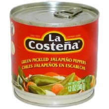 La Costena Green Pickled Jalapeno Peppers