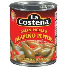 La Costena Green Pickled Jalapeno Peppers