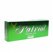 Patriot Menthol Green Gold 100 Box