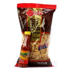 Leo Chicharron Cerdo pork rinds 100g w/salsa