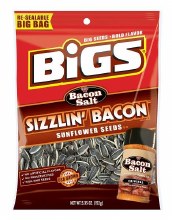 BIGS Sunflower Seeds Bacon Salt Sizzlin' Bacon