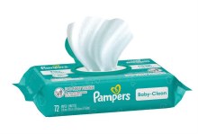 Pampers Baby Wipes Unscented (Baby Clean) - 72ct