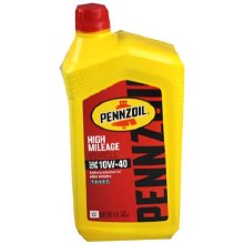 Pennzoil High Mileage Vehicle 10W-40 Motor Oil