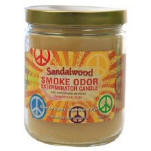 Smoke Odor Sandalwood Exterminator Candle Jar