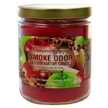 Smoke Odor Cinnamon Apple Exterminator Candle Jar