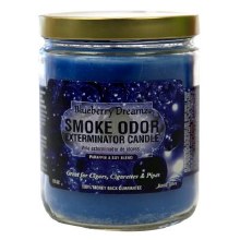 Smoke Odor Blueberry Dreams Exterminator Candle Jar