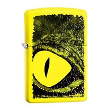 Zippo Lighter 28887 Alligator Green