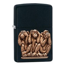 Zippo Lighter #308 218 Three Monkeys