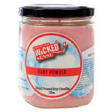 Skunk Odor Eliminator Candle- Baby Powder