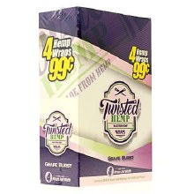 Twisted Hemp Wraps- Grape Burst