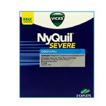 Nyquil Severe Blister Pack- 2 Liquicaps