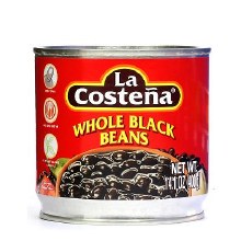 La Costena Whole Black Beans