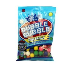 Dubble Bubble Peg Assorted Gum Balls