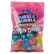 Dubble Bubble Peg Cotton Candy Gum Balls