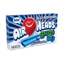 Air Heads Wallet Gum Blue Raspberry