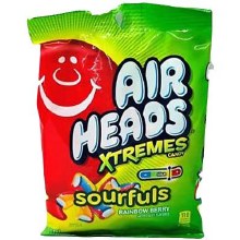 Air Heads Xtremes Sourfuls Rainbow Berry