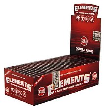 Elements Slow Burn Hemp Paper- Double Pack Wide