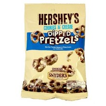 Hershey's Cookies n Creme Dipped Pretzels