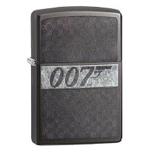 Zippo Lighter Red Iced James Bond