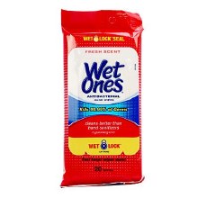 Wet Ones Antibacterial Fresh Scents Wipes