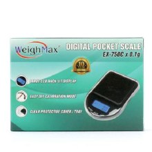 Weighmax Digital Pocket Scale EX750-C