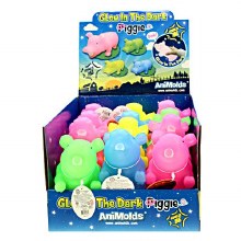 Squeeze Me Piggie Glow In Dark