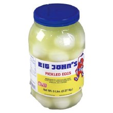 Big John's Pickled Eggs White