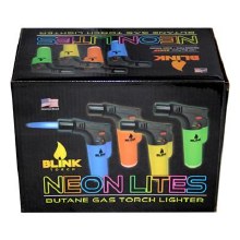 Blink Medium Neon Angle Torch Lighter