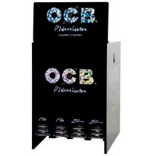 OCB Premium Cigarette Paper Display Black