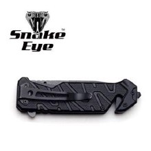 Snake Eye Tactical Spring Assist Knife 4.5" Closed