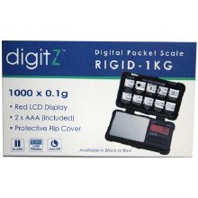 Digitz DZ3-100 Digital Pocket Scale 100g x 0.01g - Black