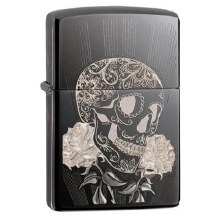Zippo Lighter #200 150 Fancy Skull Zippo Lighter #200 150 Fancy Skull