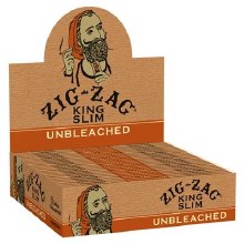 Zig Zag Unbleached King Slim Size Paper