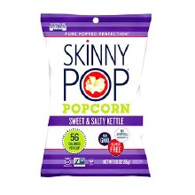 Skinny Pop Popcorn Sweet and Salty Kettle