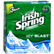 Irish Spring Bar Soap Icy Blast