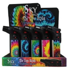 Sky 4" Tie Dye Side-Torch