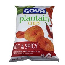 Goya Plantain Chips Hot & Spicy