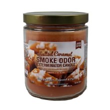 Smoke Odor Salted Caramel Candle Jar