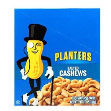 Planters Salted Cashew Tube