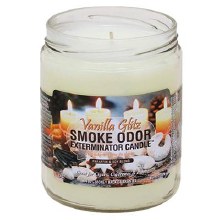 Smoke Odor Vanilla Glitz Candle Jar