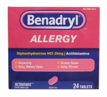 Benadryl Allergy Ultra Tabs