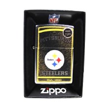 Zippo Lighter #409 NFL Pittsburgh Steelers