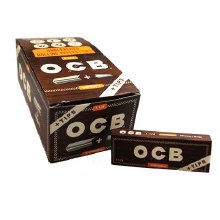 OCB Virgin Unbleached Slim with Tips