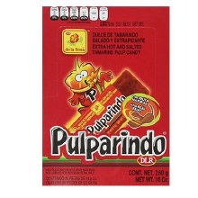 De La Rosa Pulparindo Tray extra spicy picante